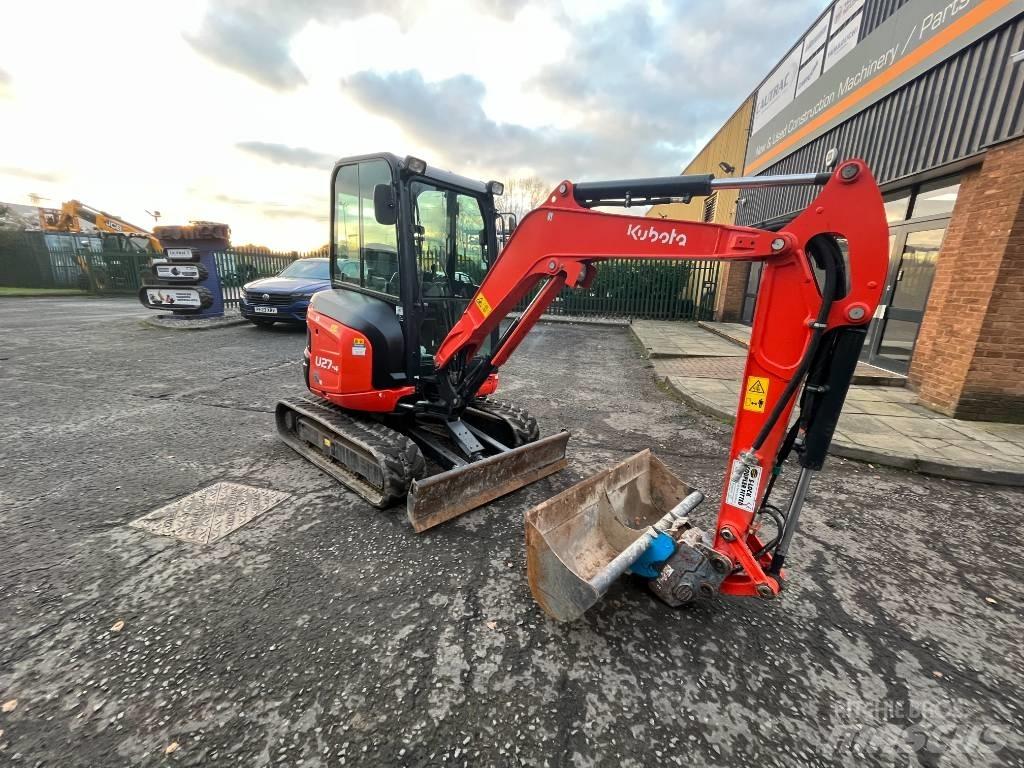 Kubota U 27-4 Верижен екскаватор