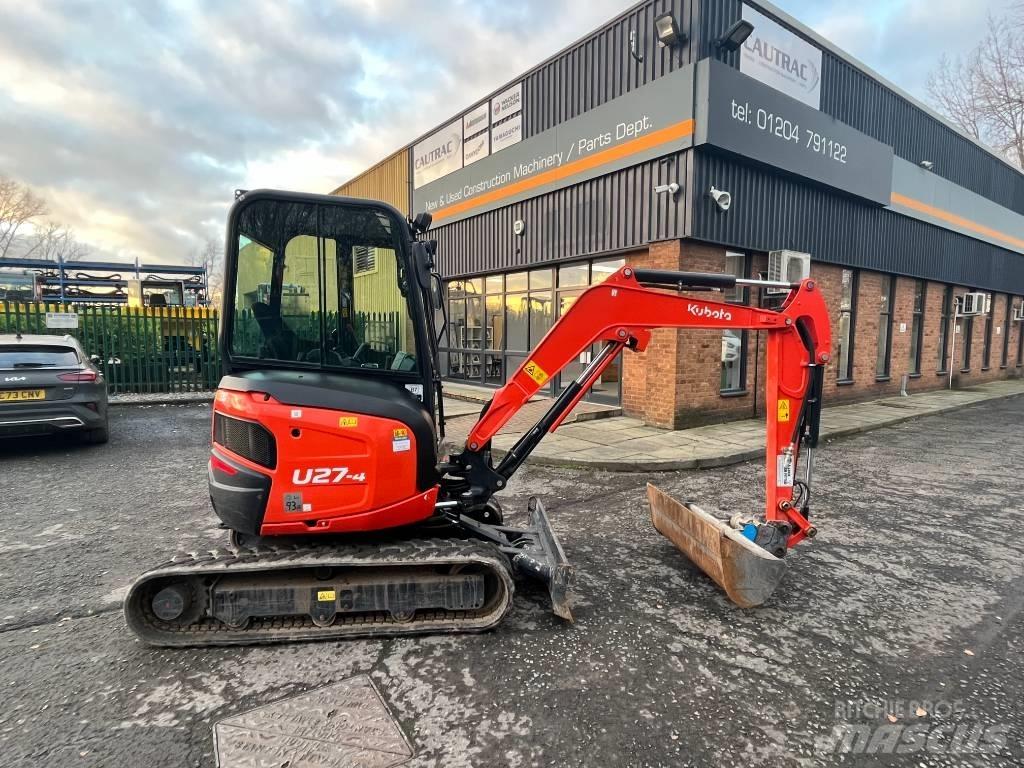 Kubota U 27-4 Верижен екскаватор