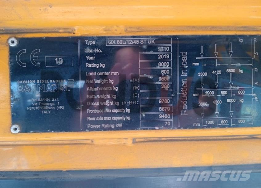 Baumann GX 60 Ретрак/ Високоповдигач с изместване на вилката напред