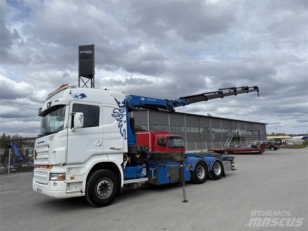 Scania R420 6X2 Автокранове