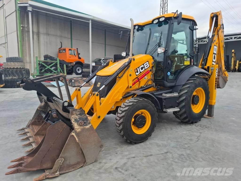 JCB 3 CX Товарач със заден ексватор