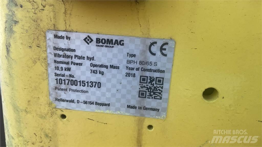 Bomag BPH 80/65 S Уплътнители за почва
