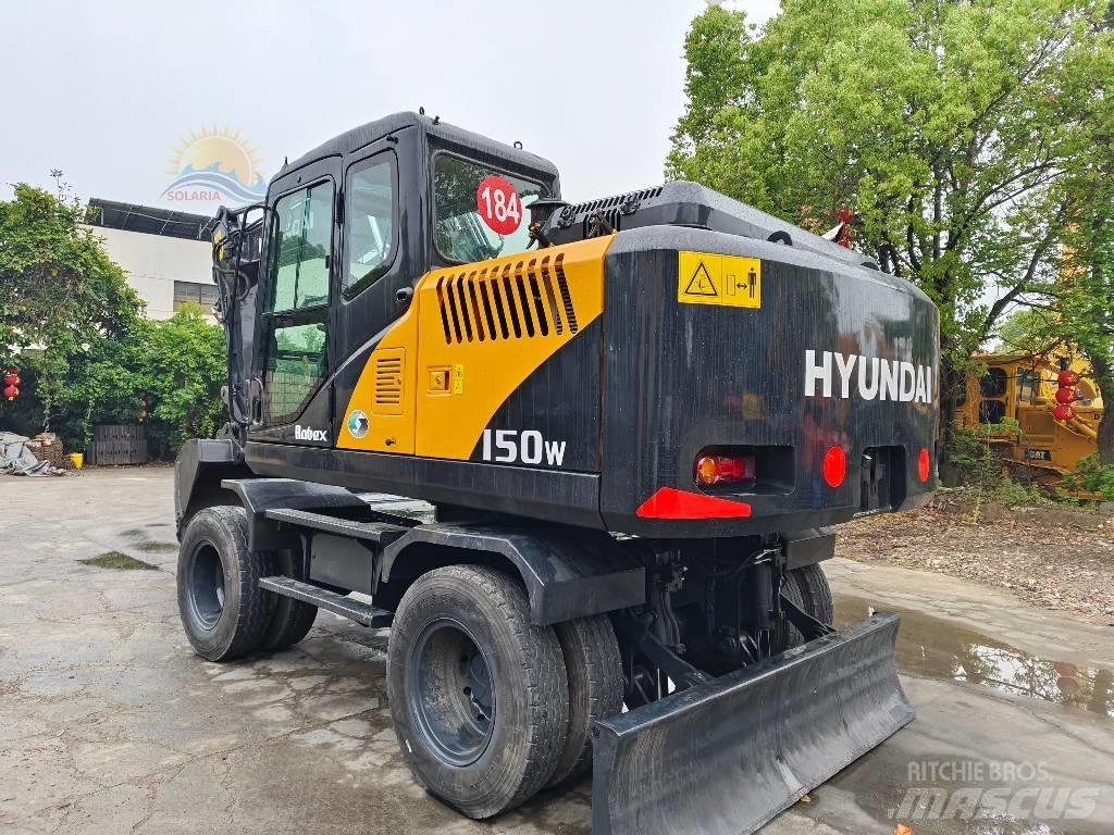 Hyundai R 150 W Колесни екскаватори