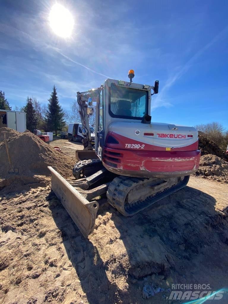Takeuchi TB290-2 Мини екскаватори < 7 т