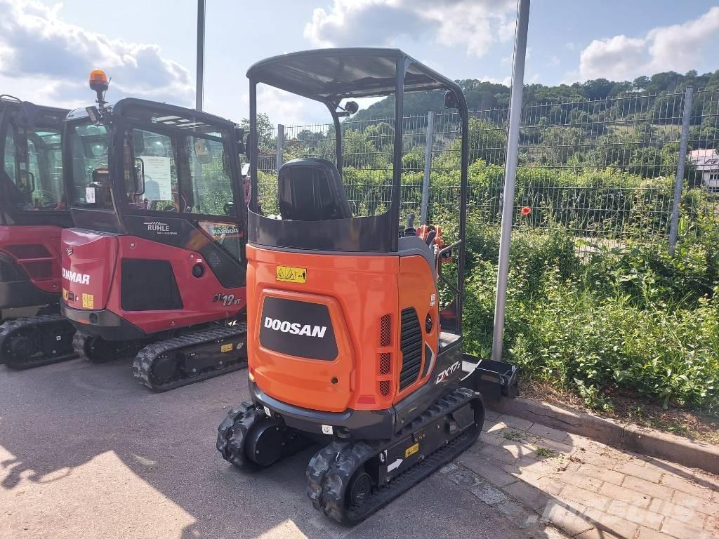 Doosan DX 17 Мини екскаватори < 7 т