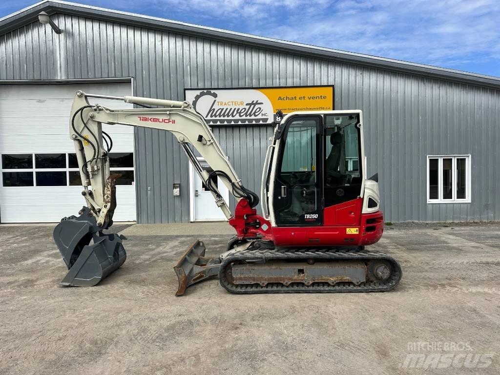 Takeuchi TB 260 Мини екскаватори < 7 т
