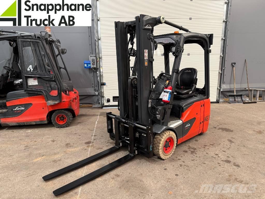 Linde E 16 C-02 Електрически вилични кари-повдигачи