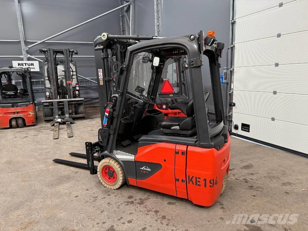 Linde E 16 C-02 Електрически вилични кари-повдигачи