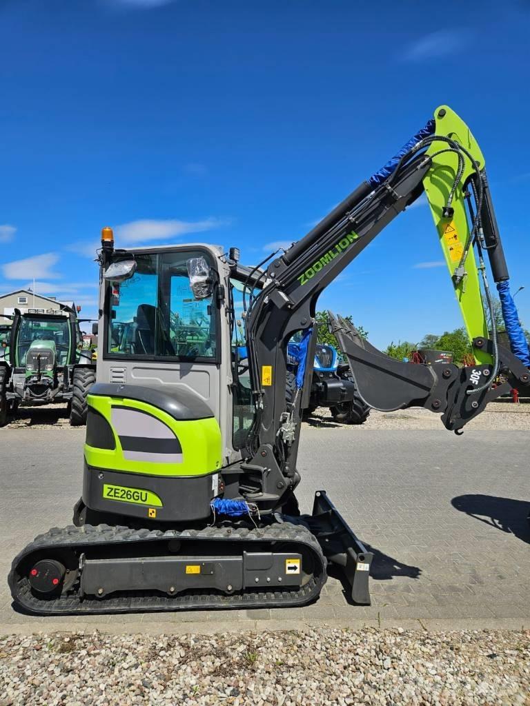 Zoomlion ZE26GU Мини екскаватори < 7 т