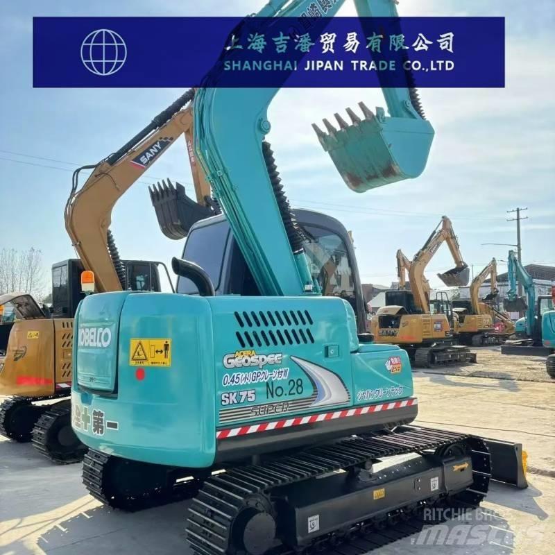 Kobelco SK 75 Верижен екскаватор