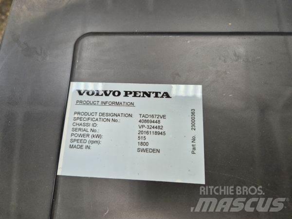 Volvo TAD1672VE Двигатели