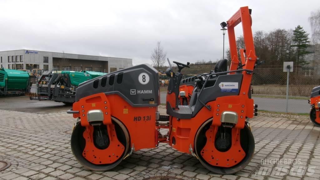 Hamm HD 13i VV Двойни барабанни ролки
