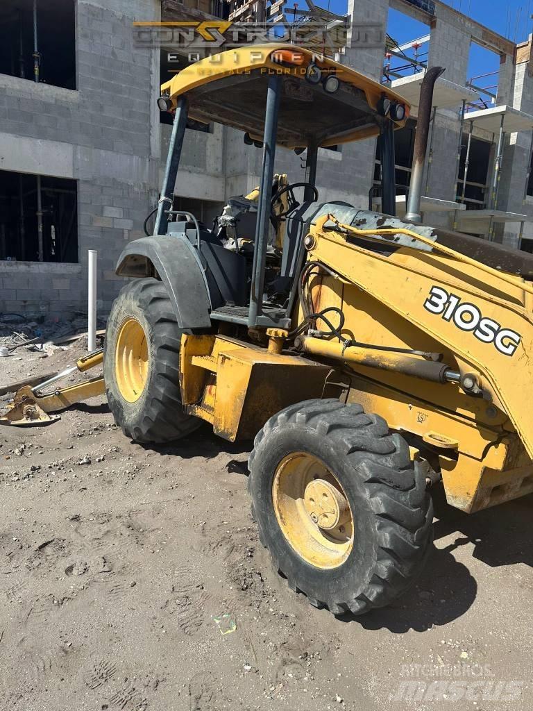 DEERE 310SG Товарач със заден ексватор