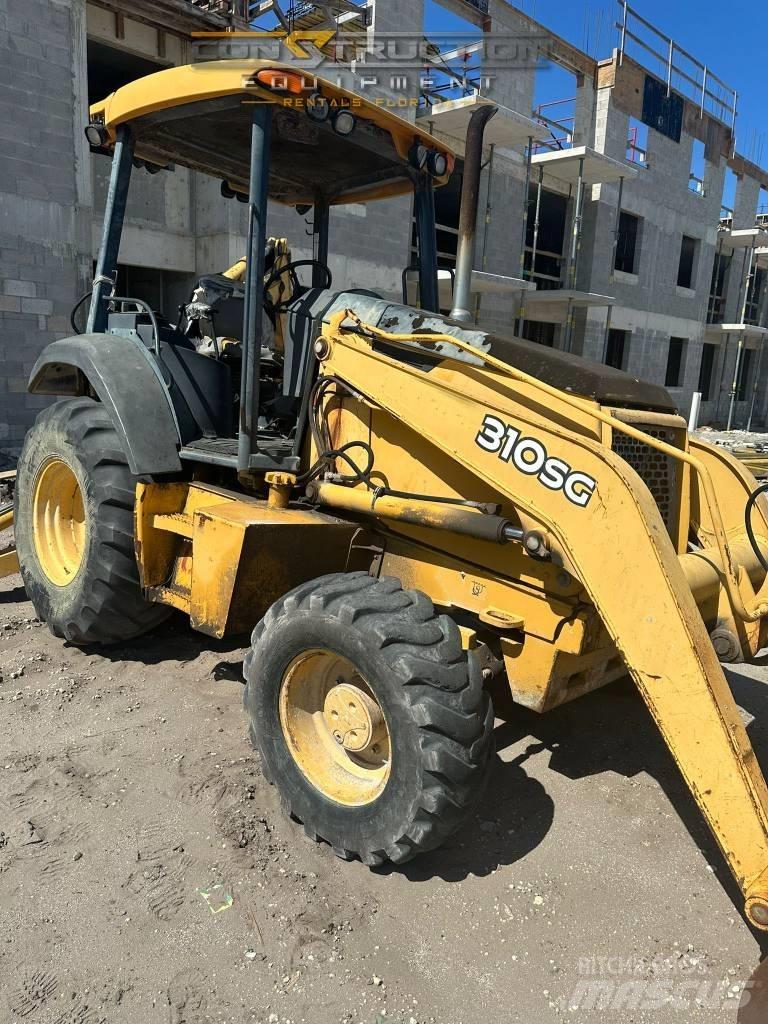 DEERE 310SG Товарач със заден ексватор