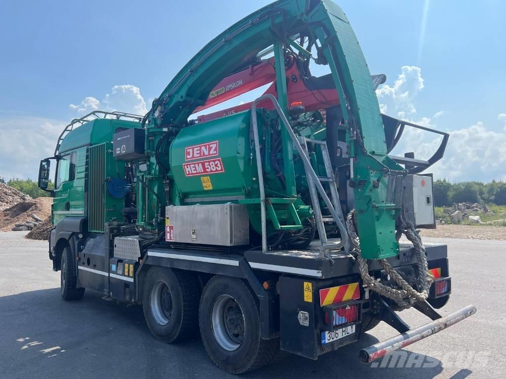 JENZ HEM 583 R MAN Дробилки за клони