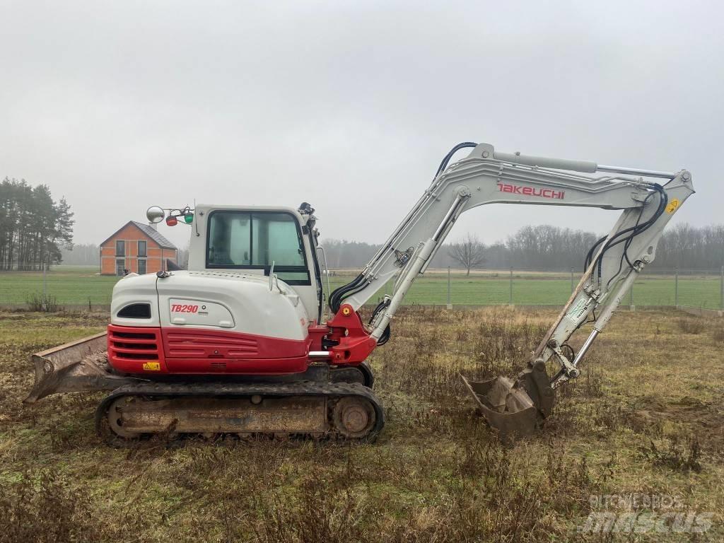 Takeuchi TB 290 Средни екскаватори 7т - 12т