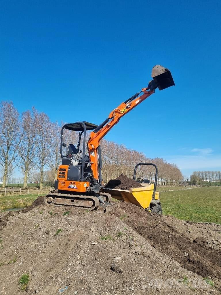 Hitachi ZX 19 U Мини екскаватори < 7 т