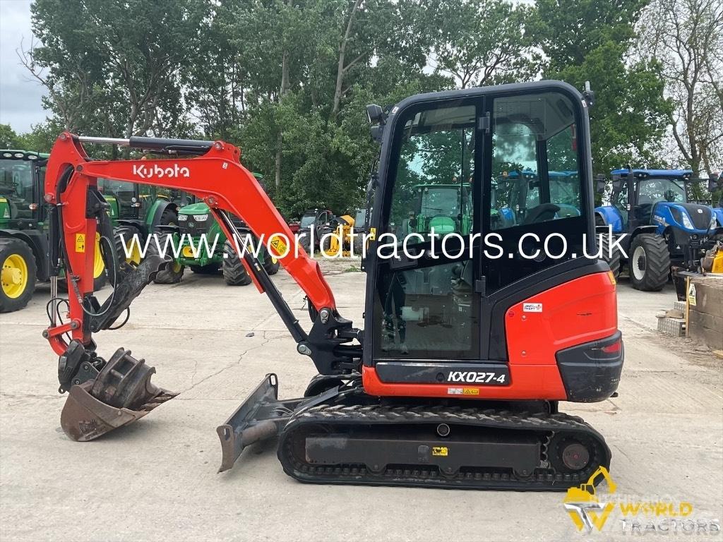 Kubota KX 027 Мини екскаватори < 7 т