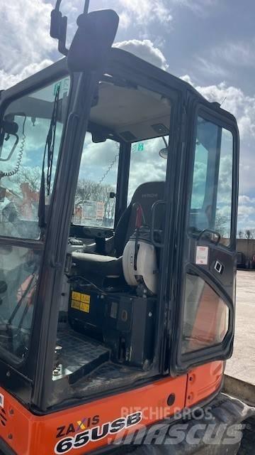 Hitachi ZX 65 US B-5 Мини екскаватори < 7 т