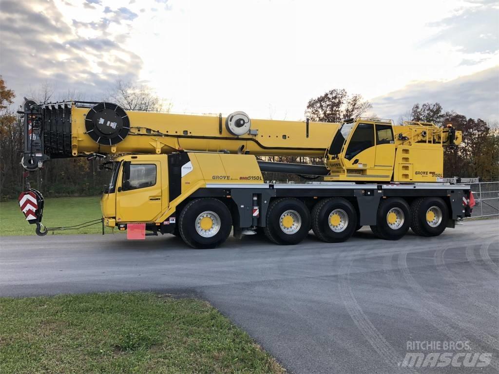 Grove GMK 5150 L Всъдеходни кранове