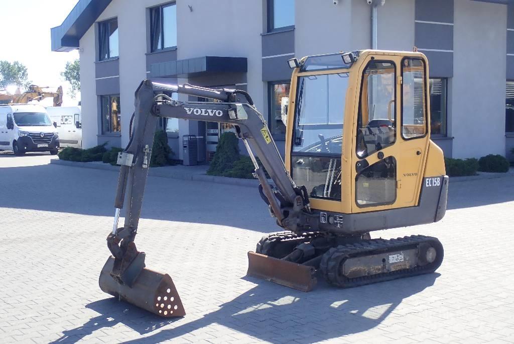 Volvo EC 15 B Мини екскаватори < 7 т