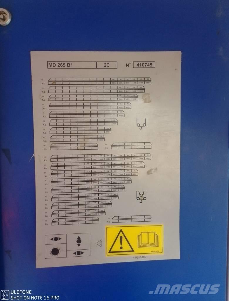 Potain MD265B1-J10 Мачтови кранове