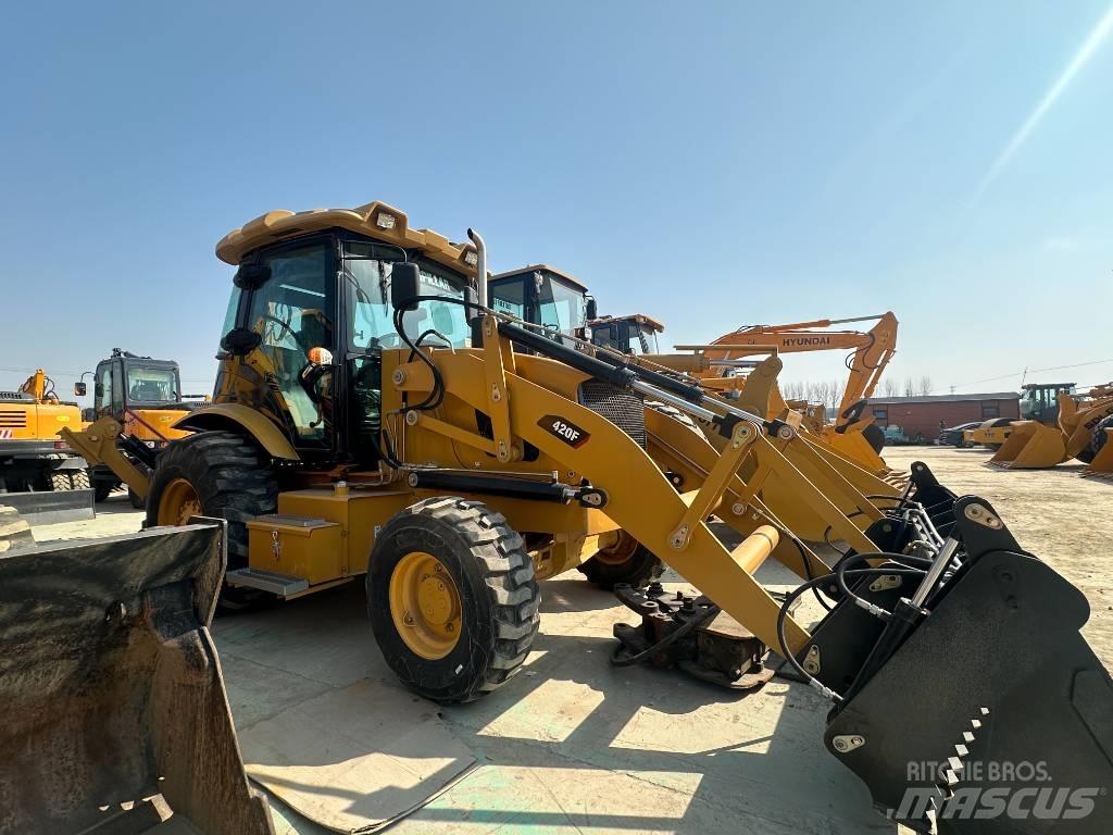 CAT 420 F Верижен екскаватор