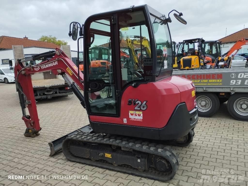Yanmar SV 26 Мини екскаватори < 7 т