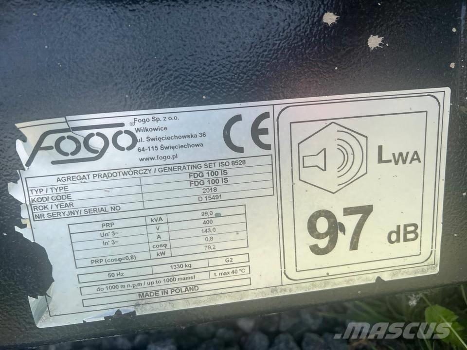 Fogo Iveco 100 KVA Дизелови генератори
