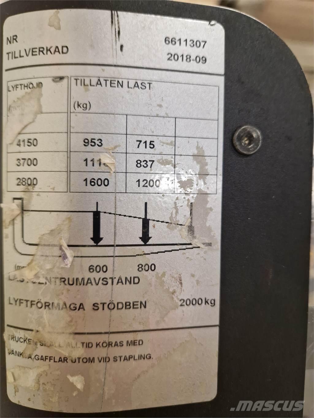 Toyota SPE160L Самоходни товарачи