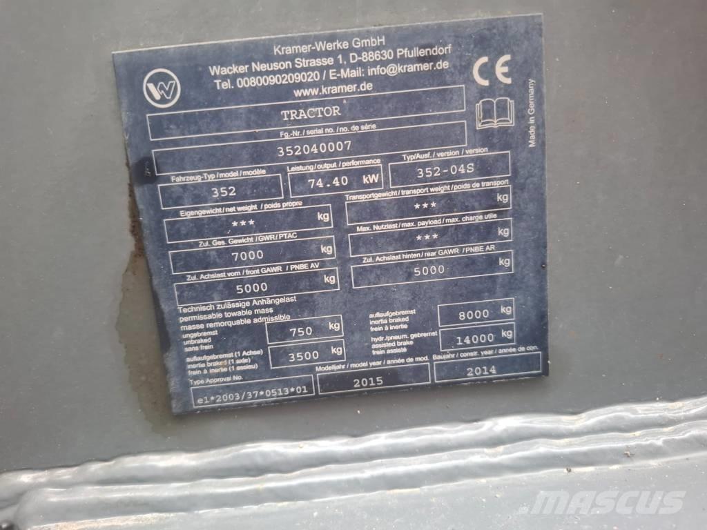 Kramer 8115 Колесни товарачи
