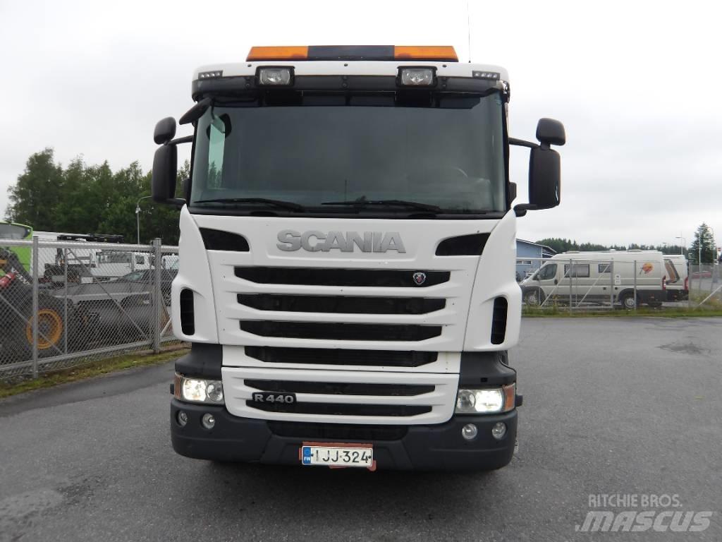 Scania R 440 6x4 Камиони с кран с кука
