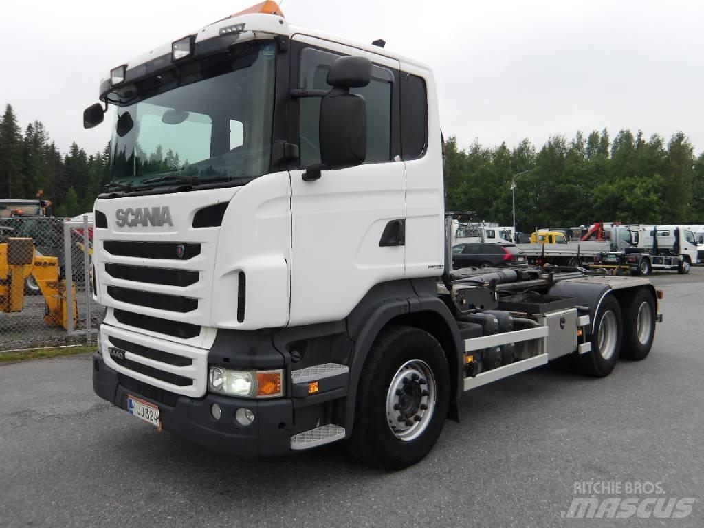 Scania R 440 6x4 Камиони с кран с кука