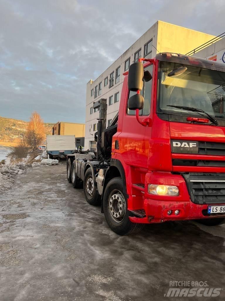 DAF cf85 Камиони с кран с кука