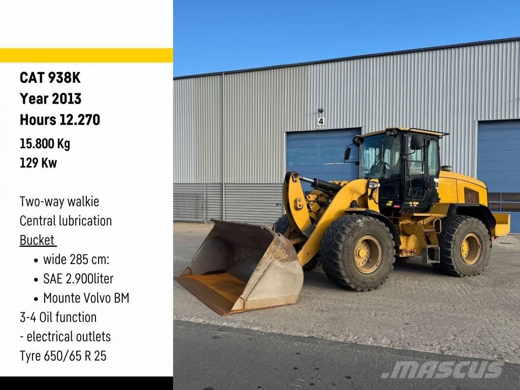 CAT 938 K Колесни товарачи