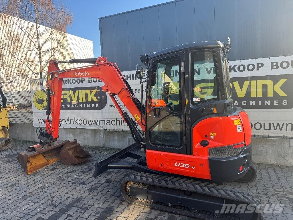 Kubota U 36-4 Мини екскаватори < 7 т