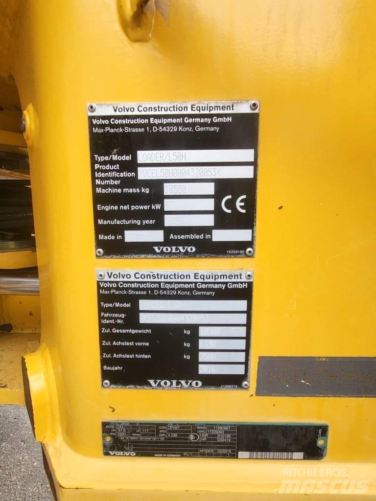 Volvo L 50 H Колесни товарачи