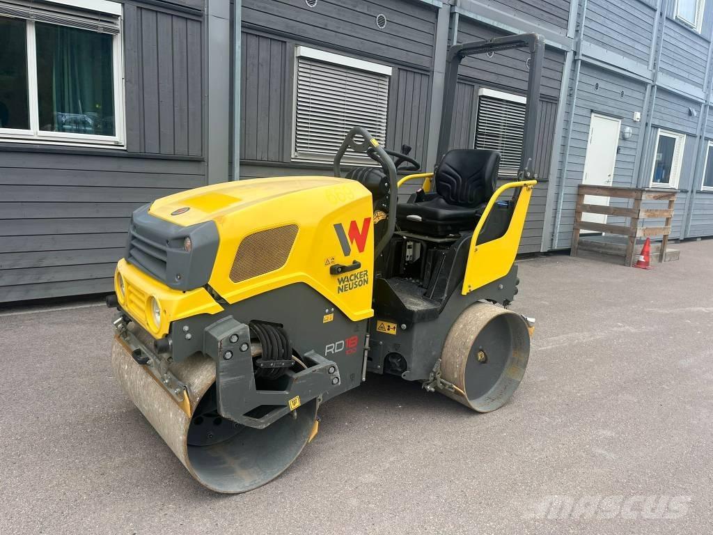 Wacker Neuson RD 18 Двойни барабанни ролки
