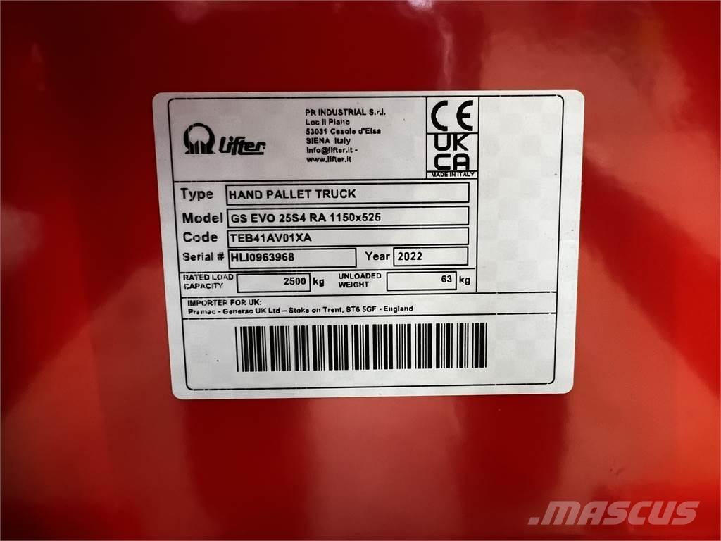 Pramac GS EVO 25 Ръчно водими