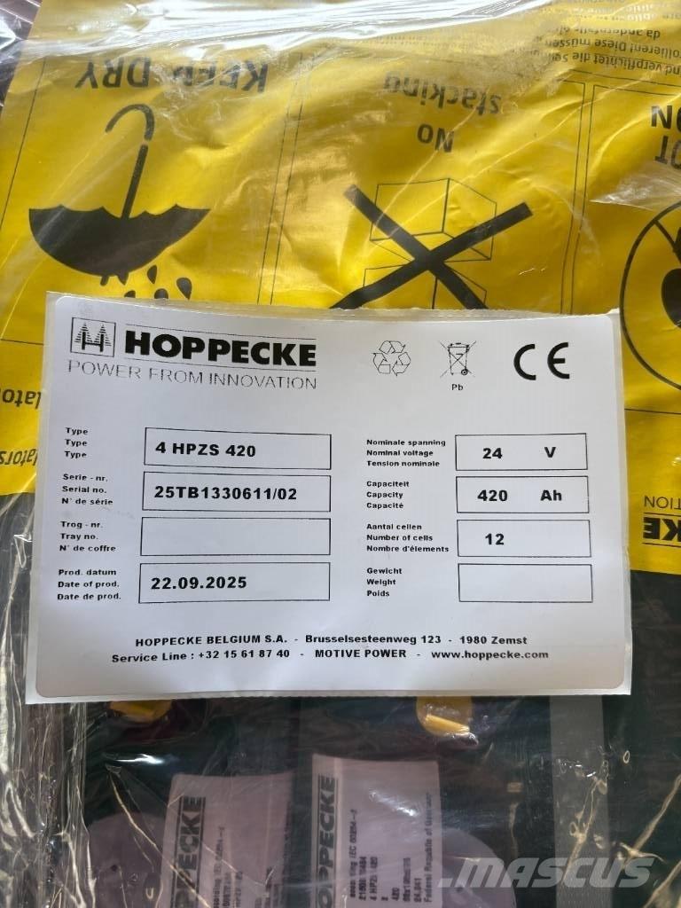 Hoppecke 4HPZS420 Батерии