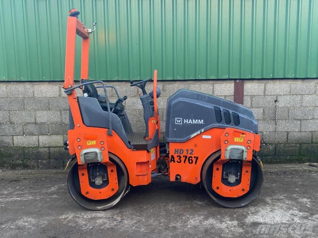 Hamm HD12VV Двойни барабанни ролки
