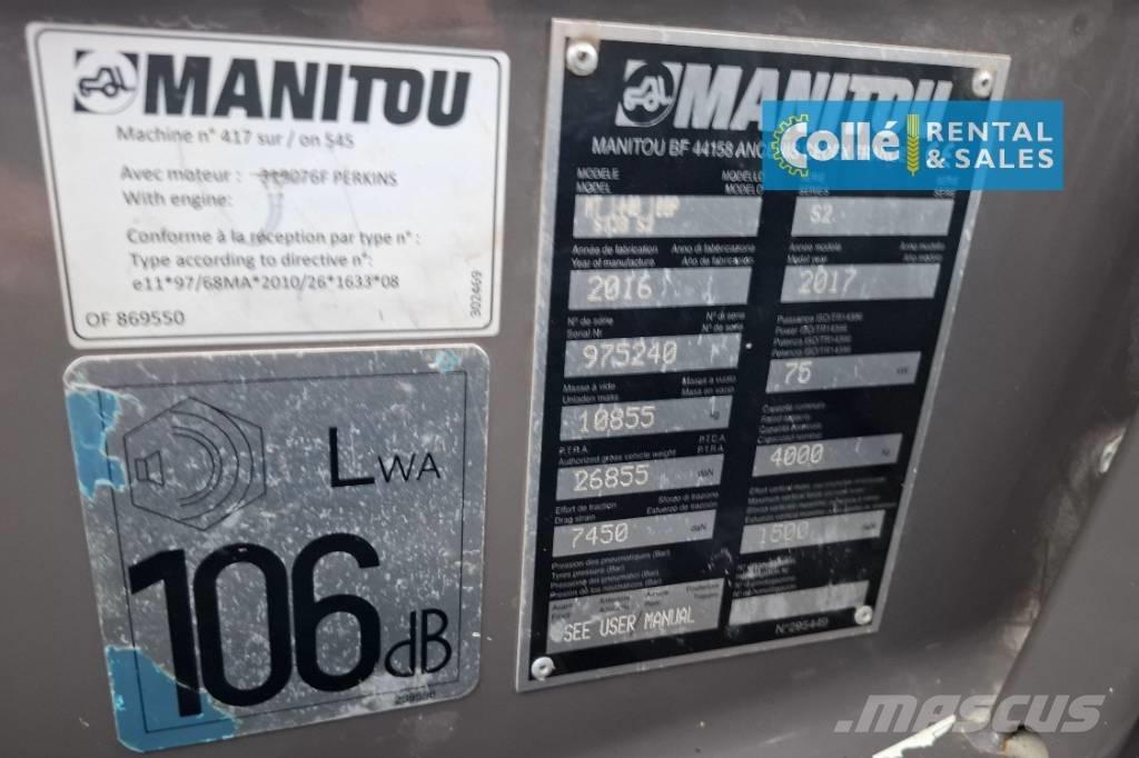 Manitou MT 1440 | 2016 Телескопични товарачи