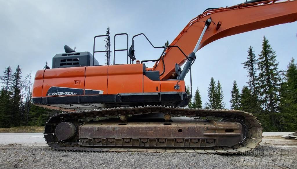 Doosan DX 340 LC Верижен екскаватор