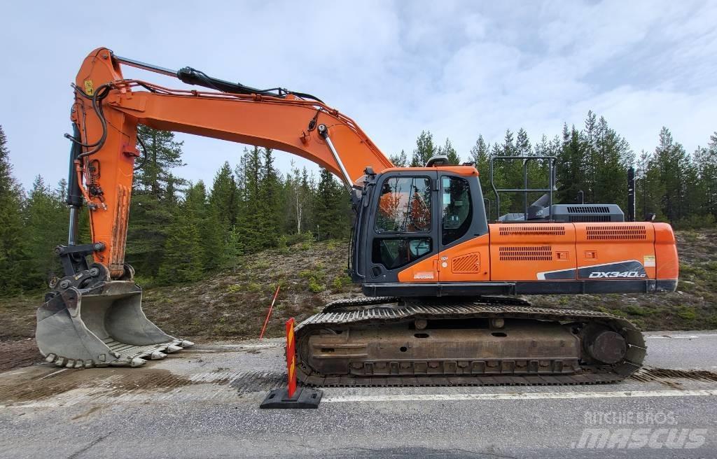Doosan DX 340 LC Верижен екскаватор