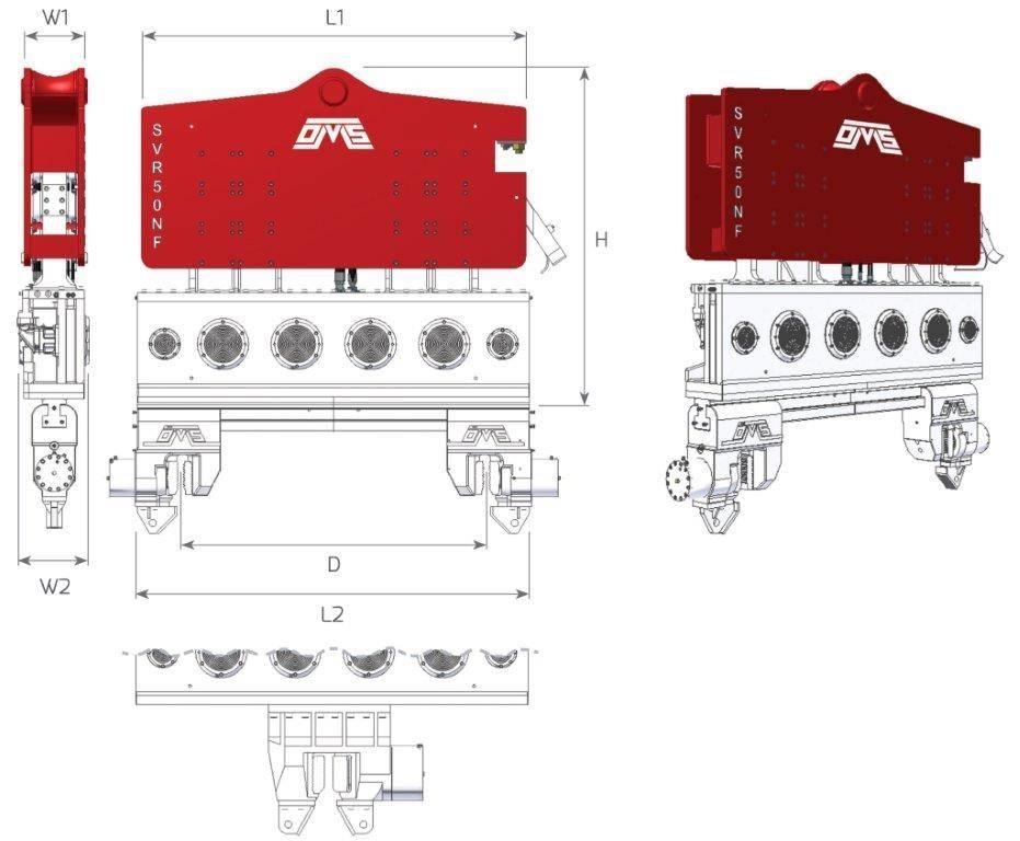  SVR 50NF Вибрационни набивачи
