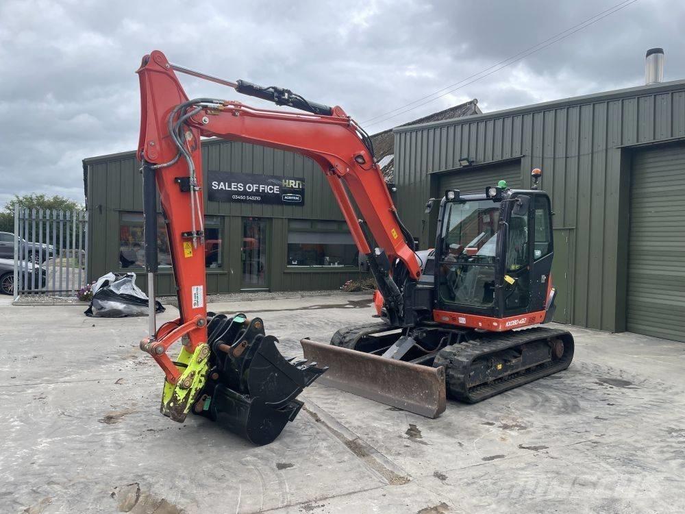 Kubota KX 080-4 Средни екскаватори 7т - 12т