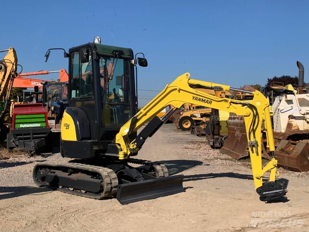 Yanmar Vio 25-4 Мини екскаватори < 7 т