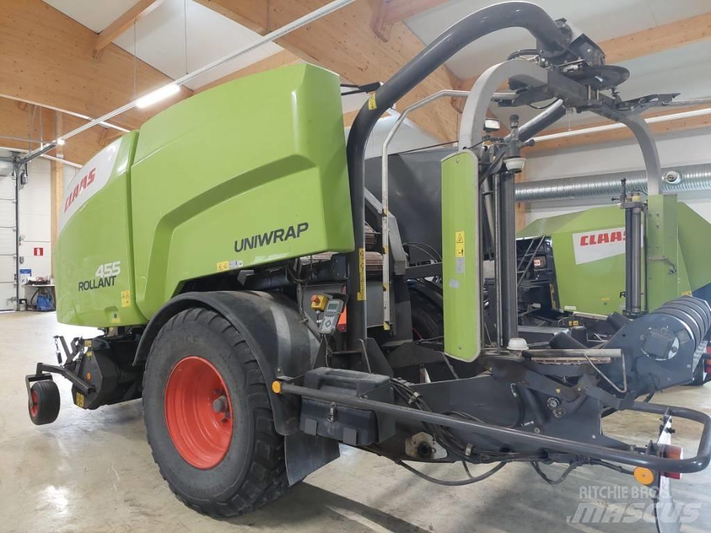 CLAAS Uniwrap 455 RC Сламопреси за кръгли бали
