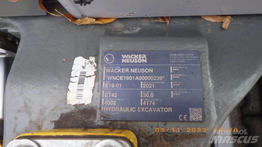Wacker Neuson ET42 Верижен екскаватор