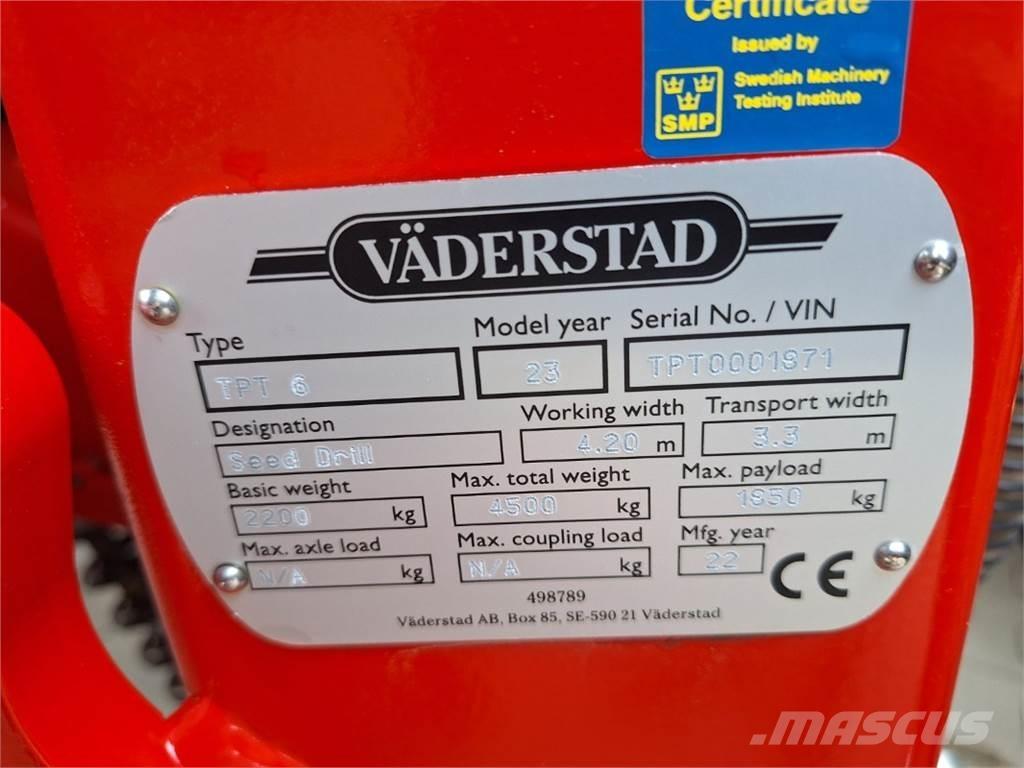 Väderstad TPT-6 Редосеялки